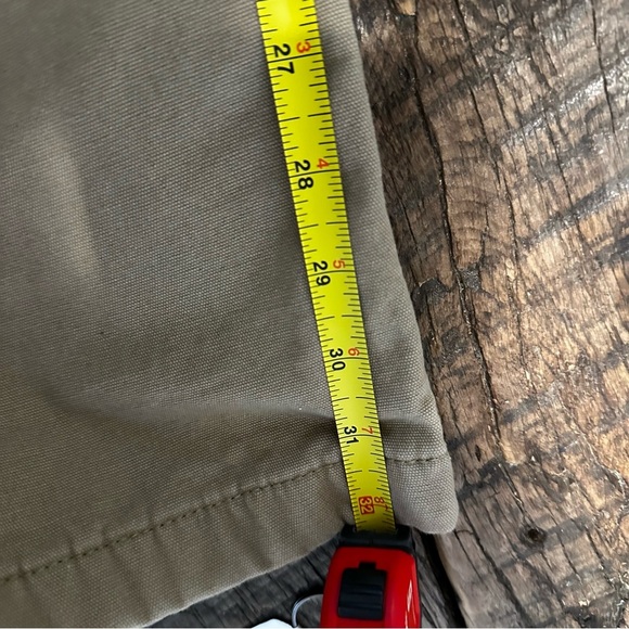 Carhartt Rugged Flex Men 40x32 Relaxed Fit Canvas Fleece Lined Utility Work Pant - Picture 9 of 9